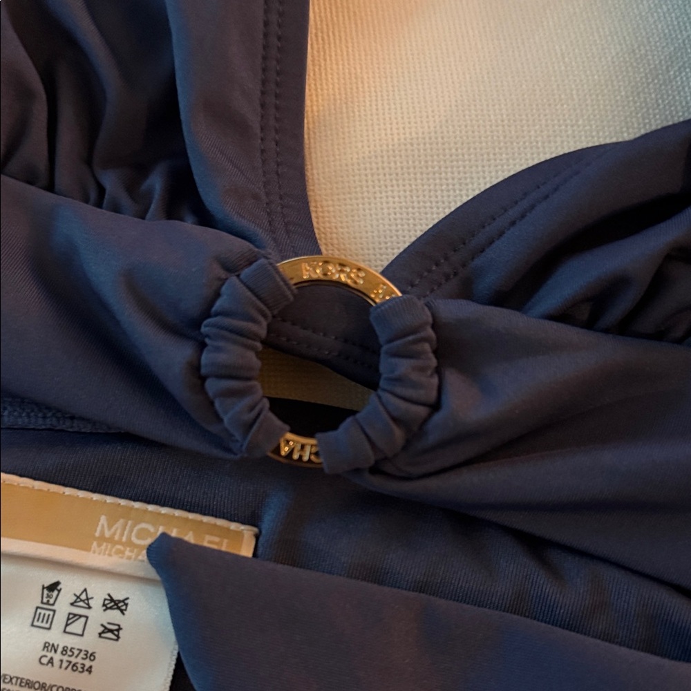Michael Kors Deep Blue Bikini Set - Picture 3 of 3